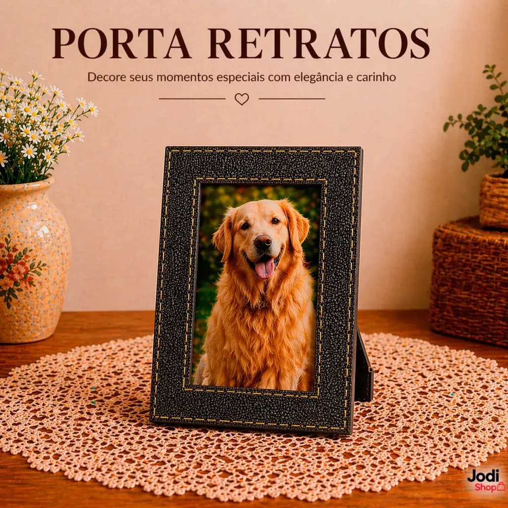 Porta Retrato 10x15 Alta Qualidade Leve Resistente E Durável