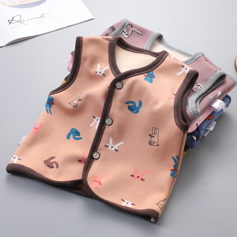Colete de bebê mais veludo roupas recém-nascidos 3 proteção da barriga do bebê pequeno colete 6 meses bebê das mulheres