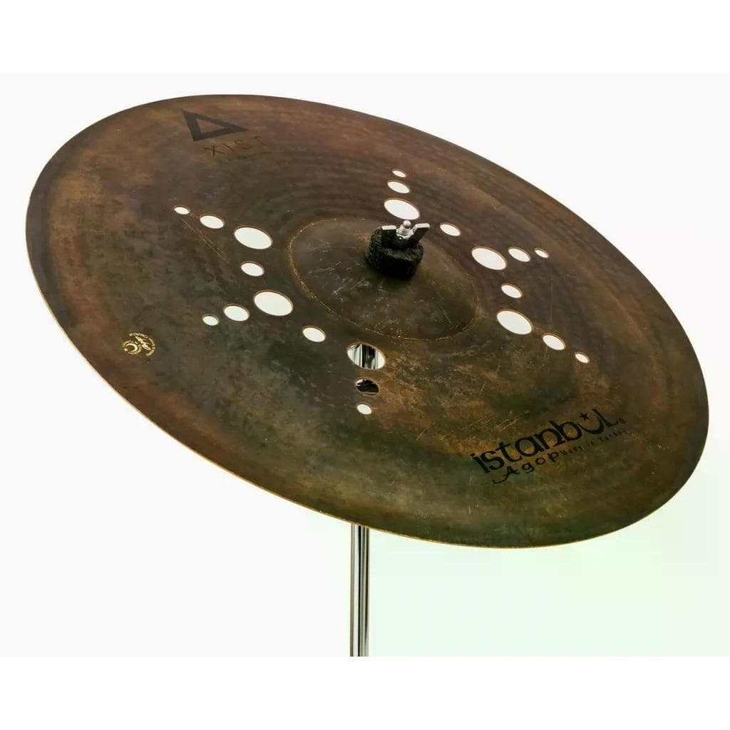 Ride Istanbul Agop Xist Ion 21¨ condução de efeito com furos XDIR21