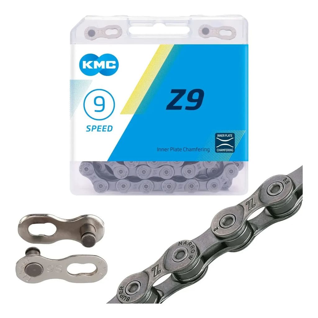 Corrente KMC Z9 Fina 9 Velocidades 116 Links