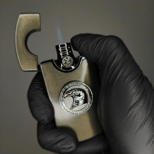 Acendedor Luxo Sortido Recarregável Premium Presente Masculino Isqueiro