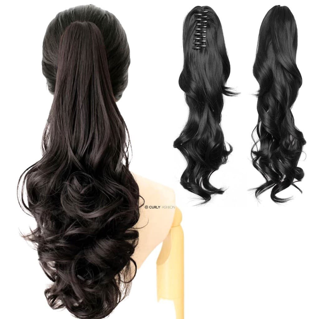 Aplique Rabo De Cavalo Idêntico Ao Humano Human Hair Pronta Entrega Ótima Qualidade!!