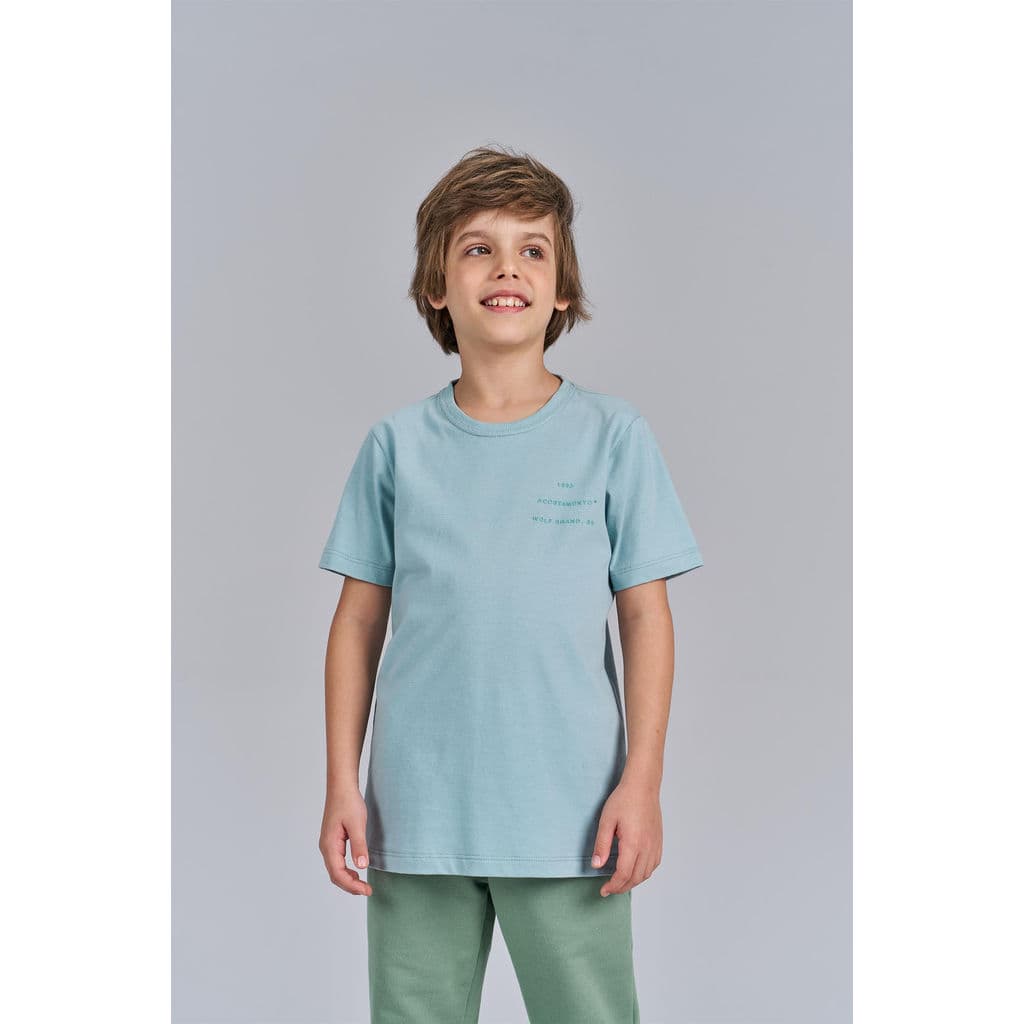Camiseta Wolf Brand Menino Acostamento Next