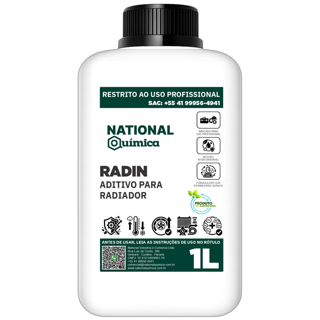 Aditivo para Radiador 1 L Radin National Química