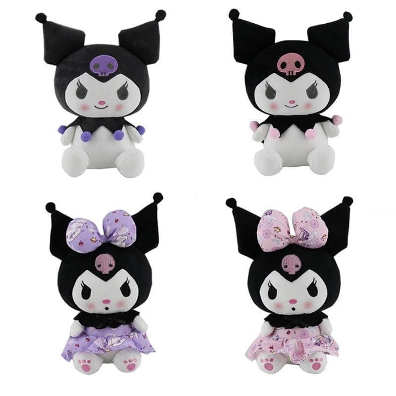Boneco De Pelúcia Kuromi Princesa/Lolita/Fofo Diabo Ragdoll/Quebra Cabeça