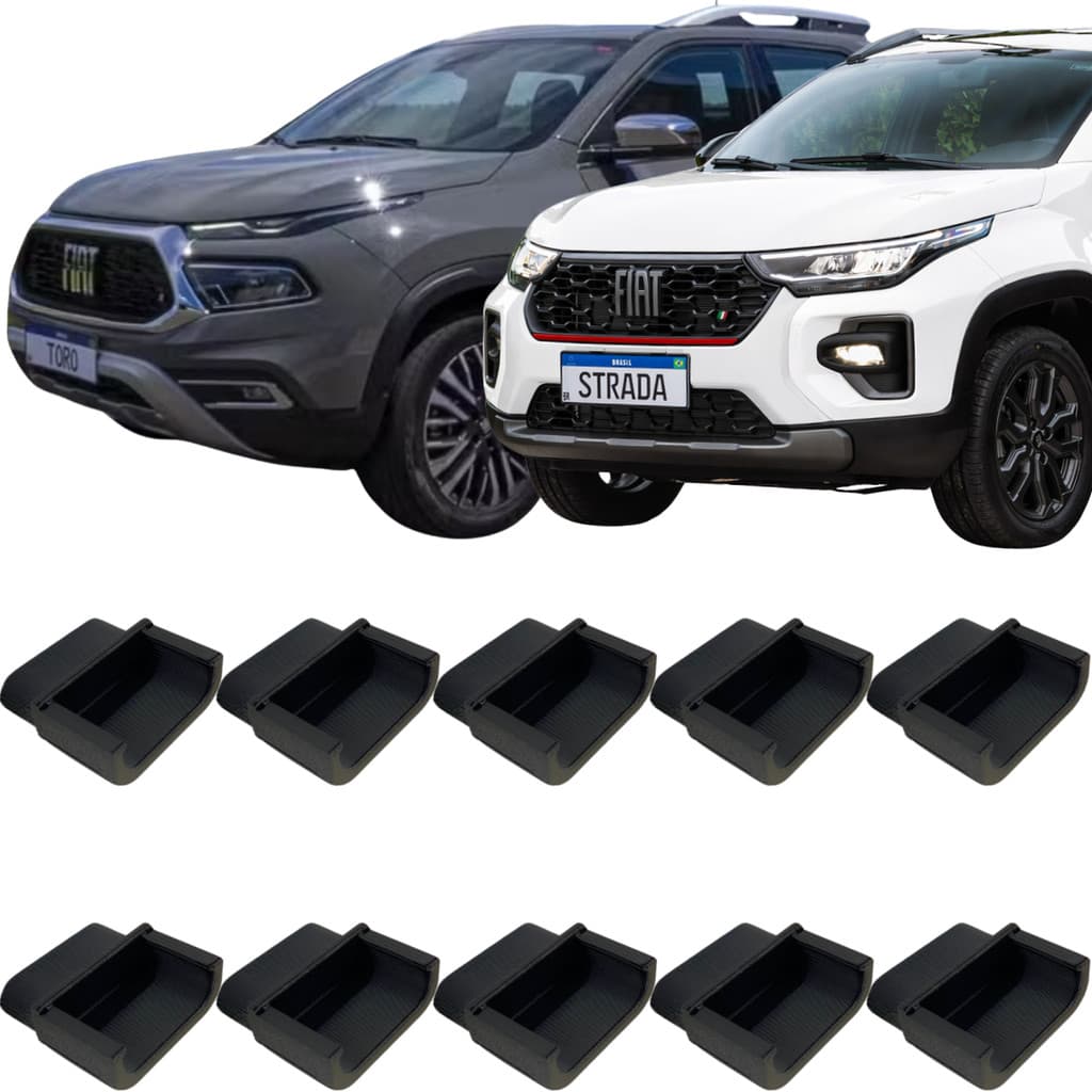 10 Un Ponteira Barra Capota Maritima Cabine Fiat Strada Toro
