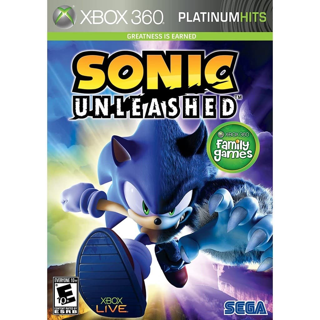 Jogo Sonic Unleashed X-360 Desbloqueado - Destravado