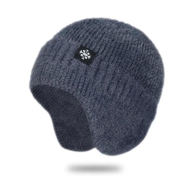 Chapéu masculino inverno à prova de frio chapéu de malha engrossado quente chapéu de lã chapéu de algodão inverno ciclis