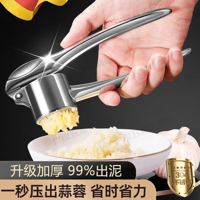 Prensa de alho alemã, espremedor de alho para cozinha, espremedor de alho, corte de alho, mesa de trabalho de cozinha