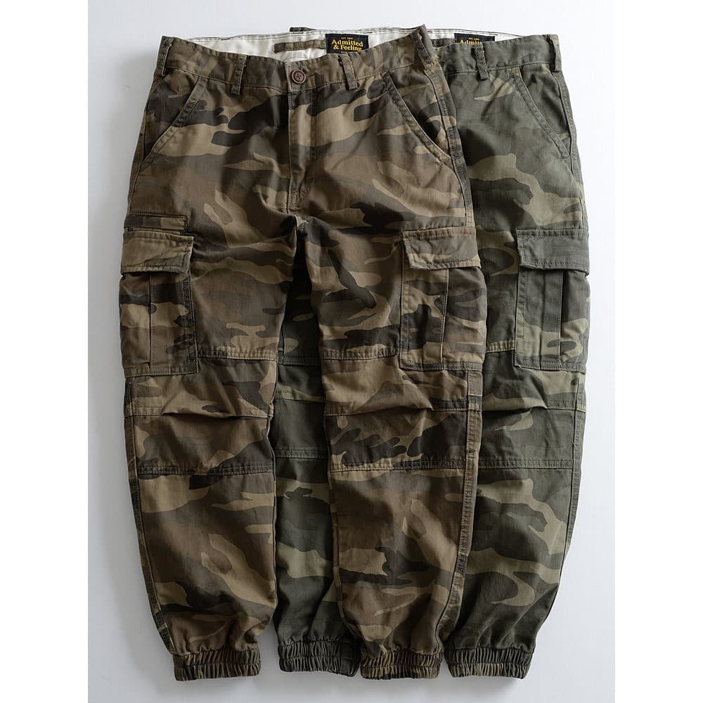 Ami cáqui americano engrossado ao ar livre calças camufladas masculinas esportes Leggings calças Multi-bolso macacão cal