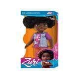 Boneca Zuri Baby Brink com Pente Infantil Articulada Brinquedo Divertido