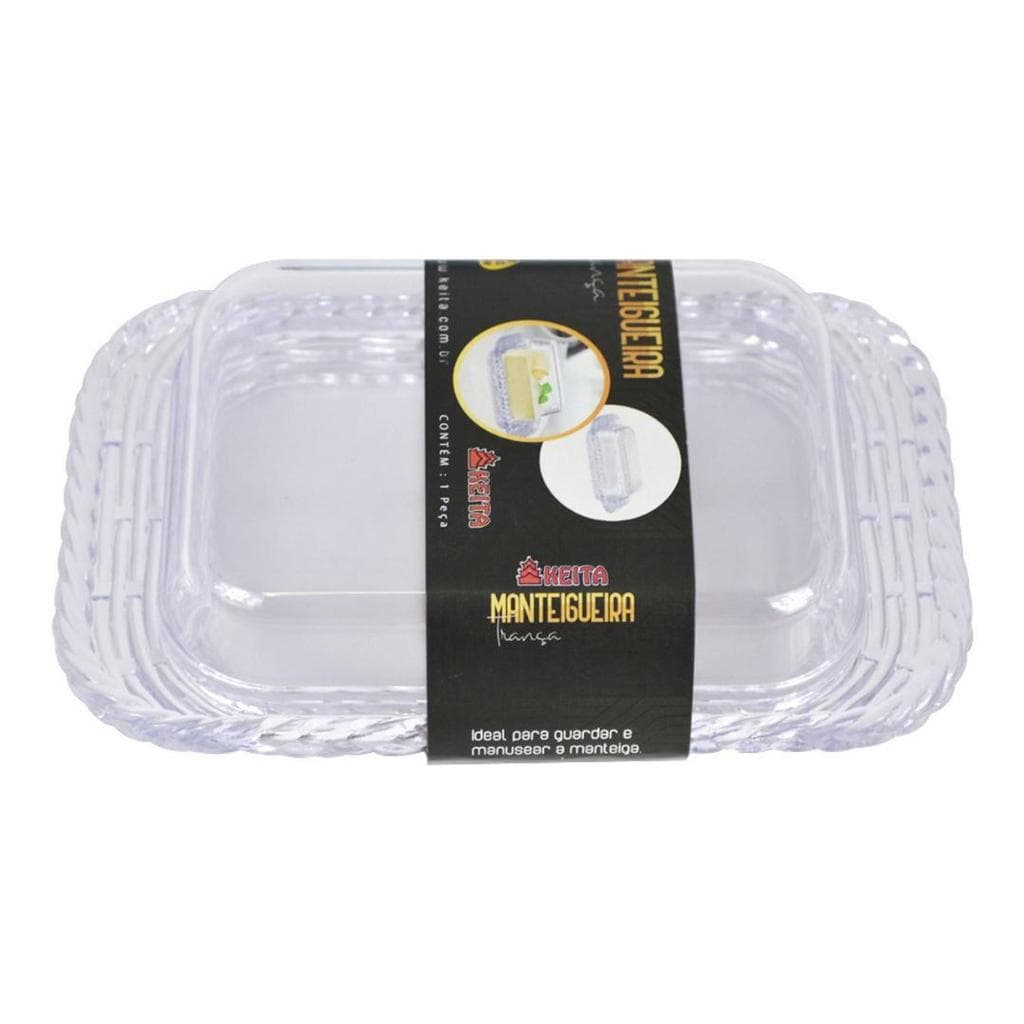 Manteigueira Tranca Cristal Keita