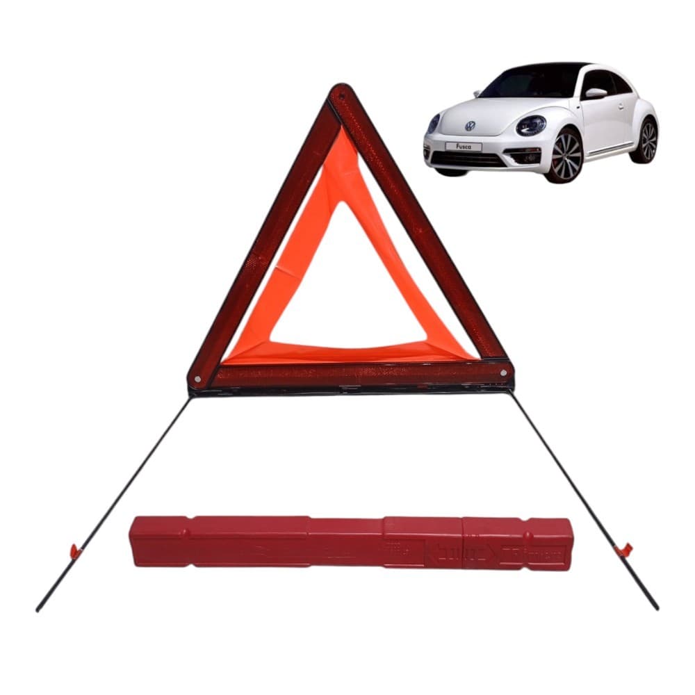 Triangulo Sinalização Segurança Volkswagen Fusca Jetta 2014