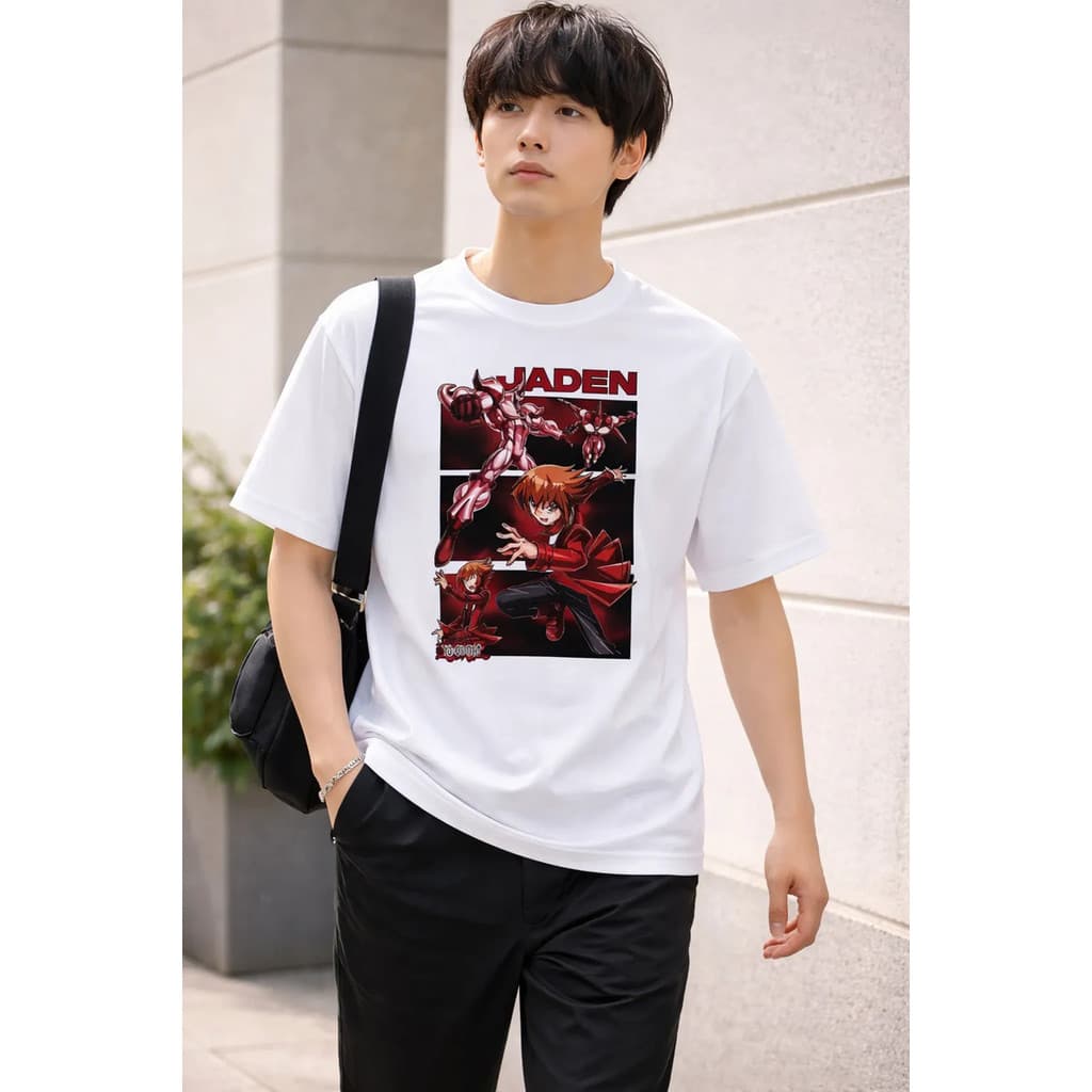 Camisa Camiseta Personagem Anime Jaden Yuki