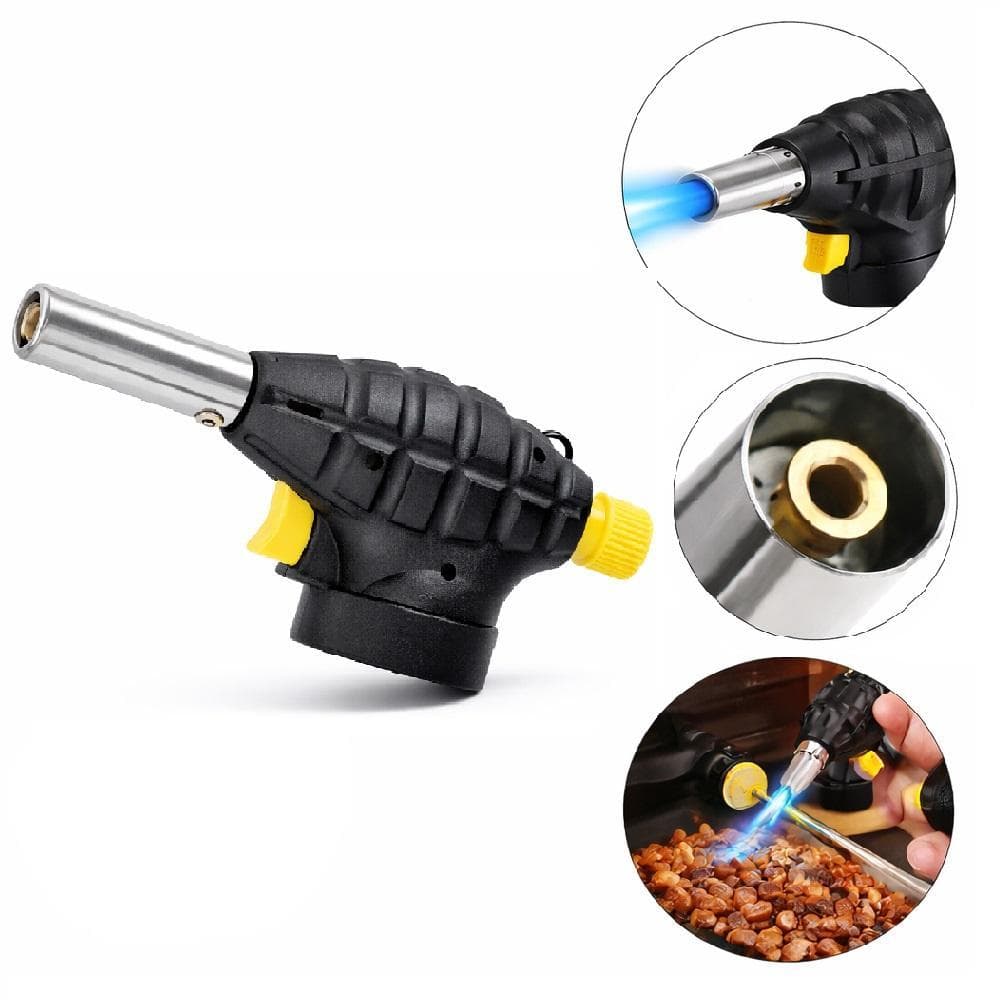 Macarico Culinario Profissional Automatico Controle De Chamas Reversivel Cozinha Confeitaria Artesanato Reparos Multiuso