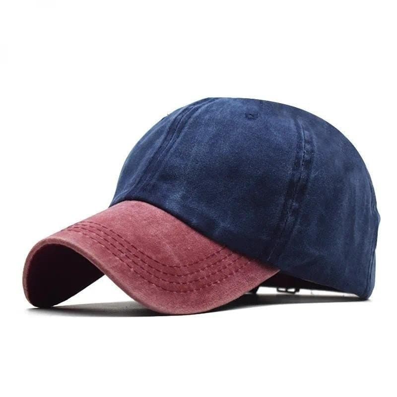 Patchwork Cor Primavera Verão Boné De Beisebol Feminino Denim Chapéus Masculino Algodão Ao Ar Livre Simples Vintage Vise