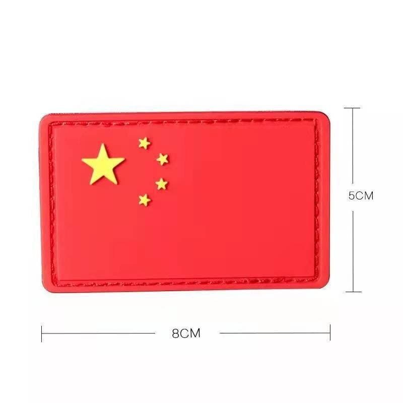 Velcro moral emblema gancho rosto adesivo ao ar livre único PVC bandeira nacional mochila adesivo ventilador militar tát