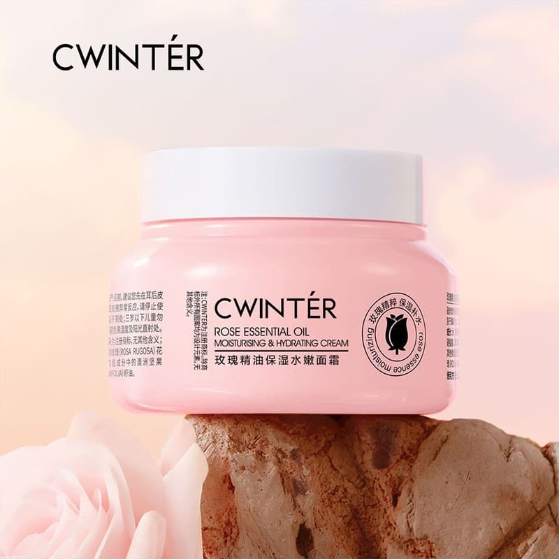 Rosa óleo essencial hidratante creme hidratante hidratante hidratante controle de óleo outono inverno reparação de óleo