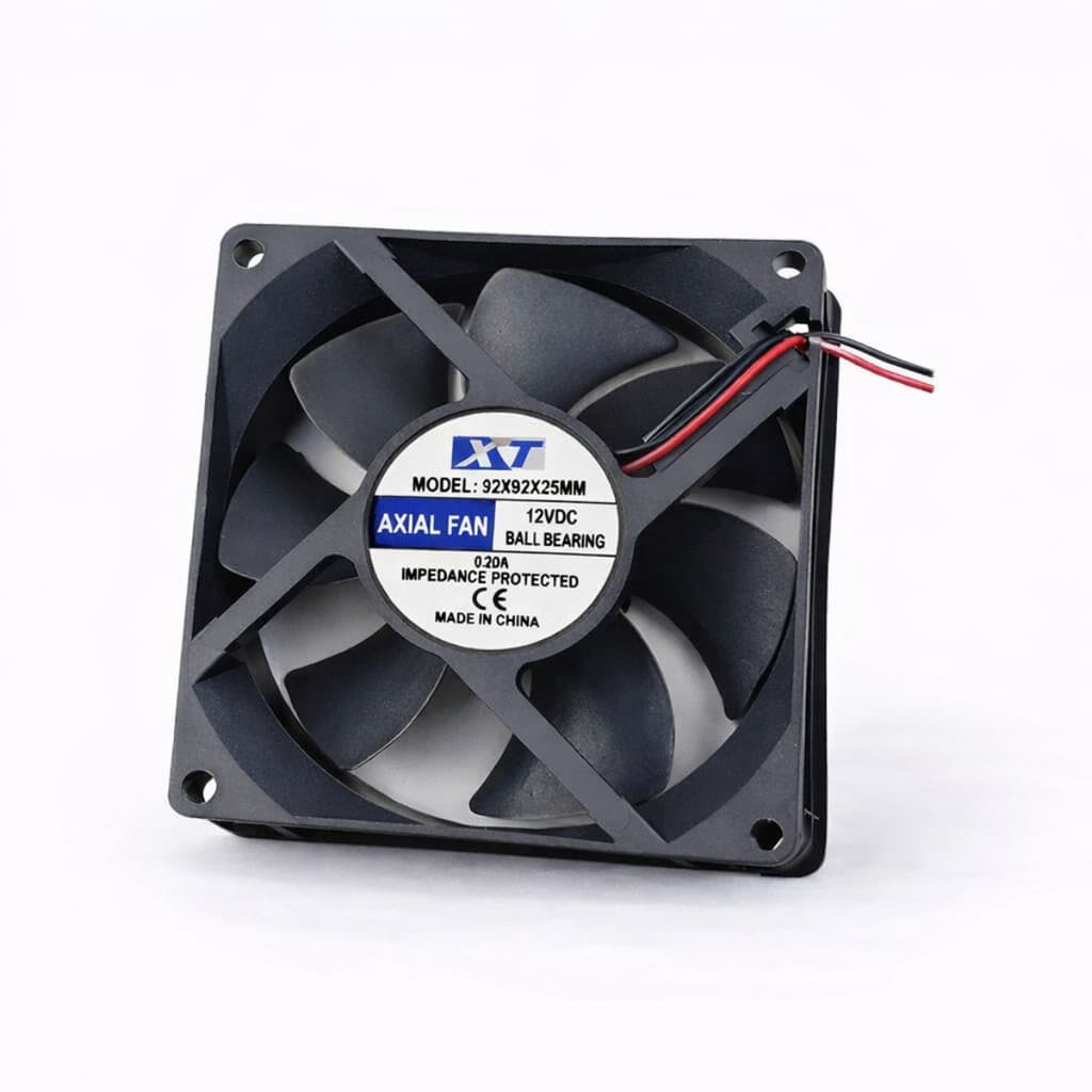 Micro Ventilador Cooler Ventoinha Fan 92x92x25mm 12V C/Rolamento