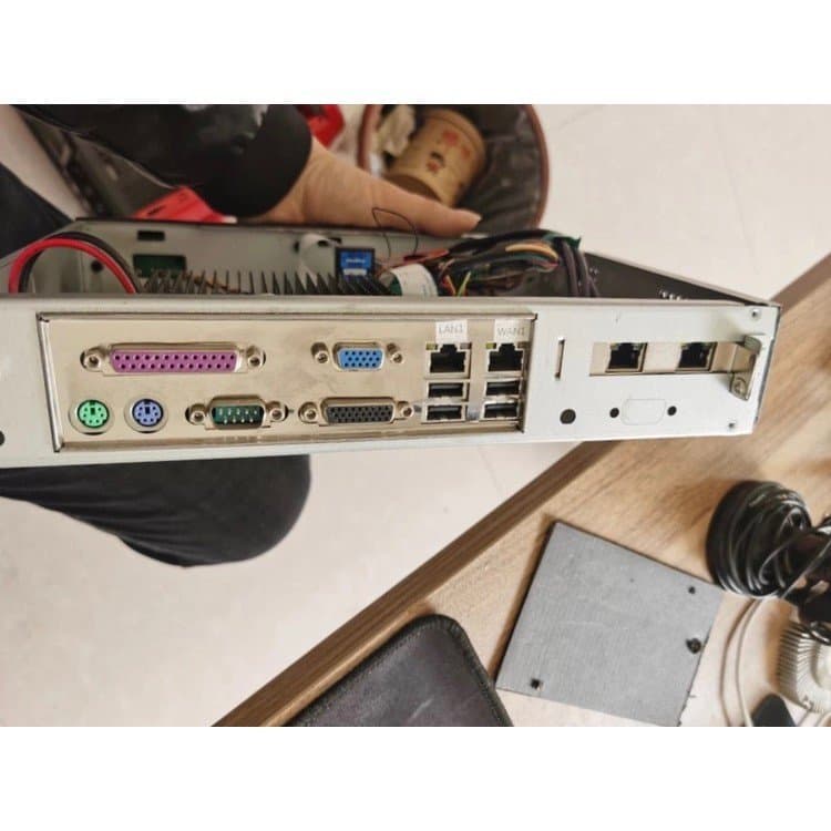 Gabinete pequeno Mini matx HTPC ITX para montagem DIY, suporta placa-mãe de 22*25cm, gabinete slim.