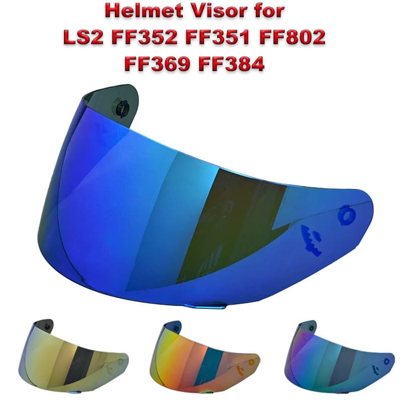 Viseira de Capacete de Motocicleta LS2 MHR-FF-15 para LS2 FF352 FF351 FF802 FF369 FF384, Lente de Capacete Integral