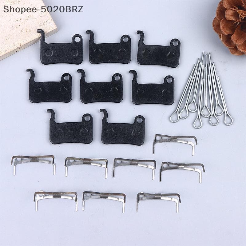 [THEBR] 8/10 Pares De Pastilha De Freio De Bicicleta De Resina/Semimetálica Para XTR M965 M975 Saint M800 Deore XT M765