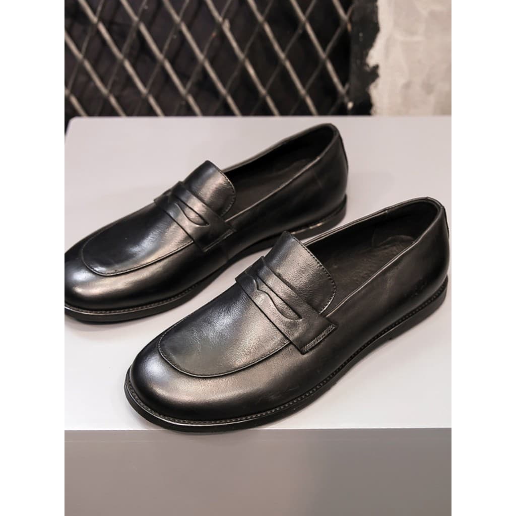 Verão novo estilo pequenos sapatos de couro masculino mocassins de couro genuíno negócios casuais sapatos masculinos ver