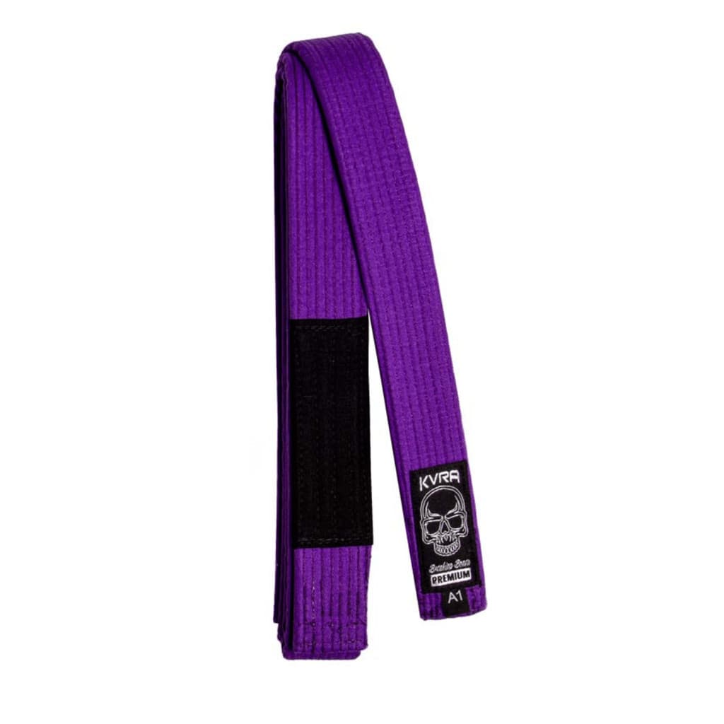Faixa de Jiu Jitsu KVRA Premium Roxa