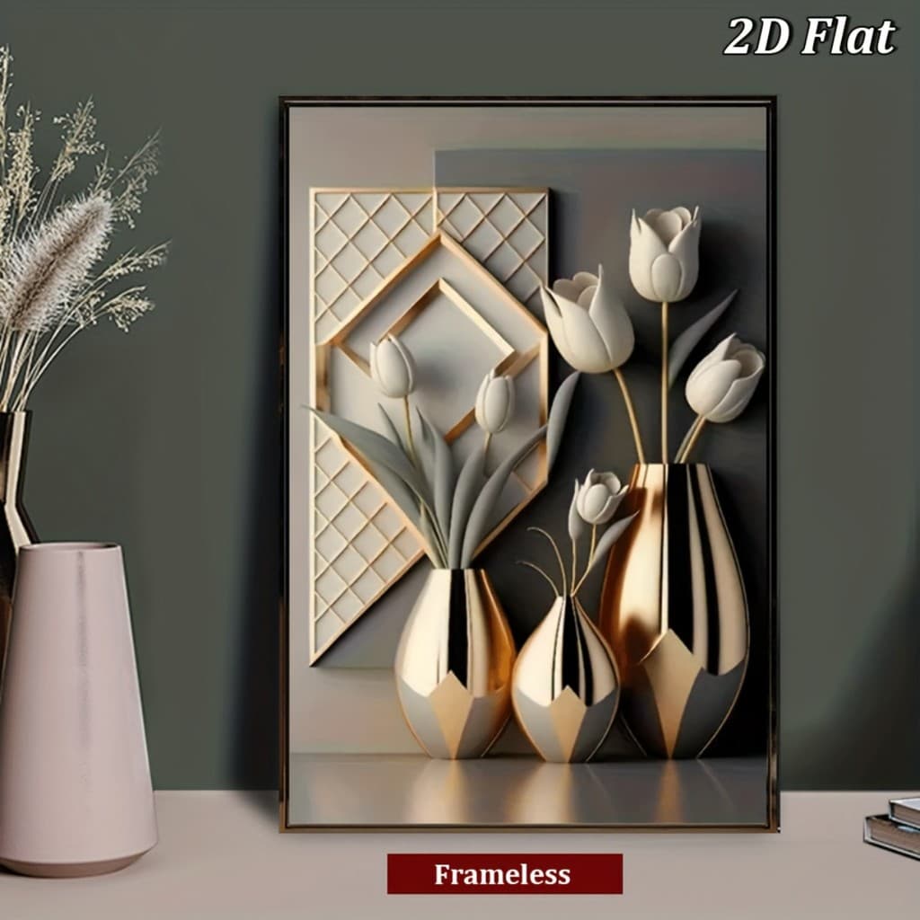 Quadro Decorativo Grande 115x80cm Nobre Refinado Sala,Quarto,Copa,consultório,escritório,hall