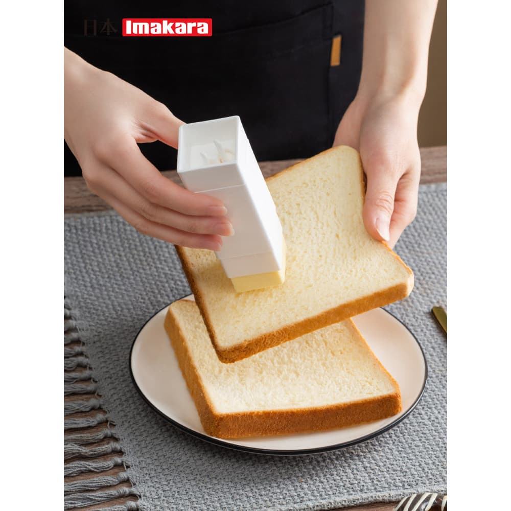 Aplicador de manteiga japonês vara vertical pequena peça dispensador de manteiga caixa de armazenamento dispositivo de a