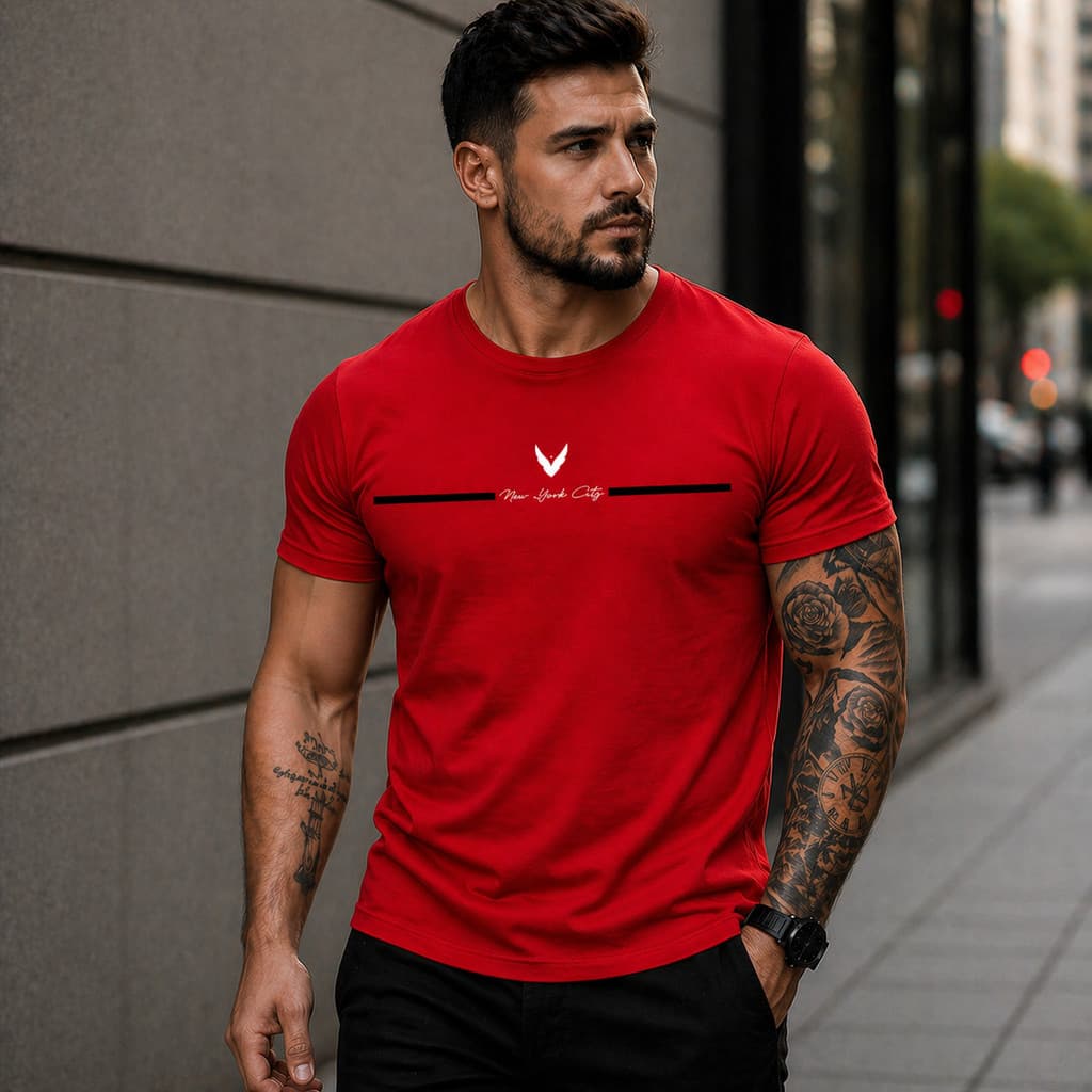 Camiseta Masculina Streetwear New York City 100% Algodão Premium Blusa Conforto Envio Imediato