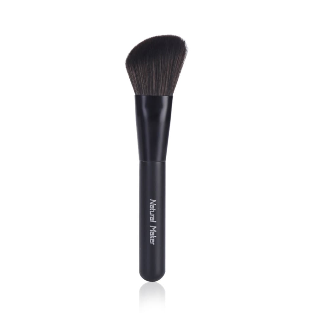 Fabricante Natural macio rosto oblíquo contorno escova silhueta escova rosto sombra escova pó solto pincel de maquiagem