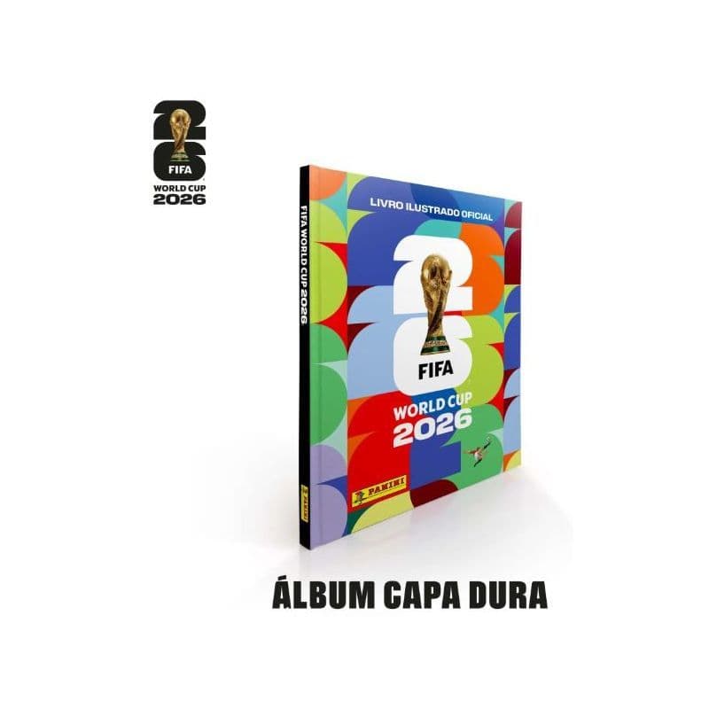 Álbum de Figurinhas Capa Dura Copa do Mundo FIFA 2026 EUA Panini