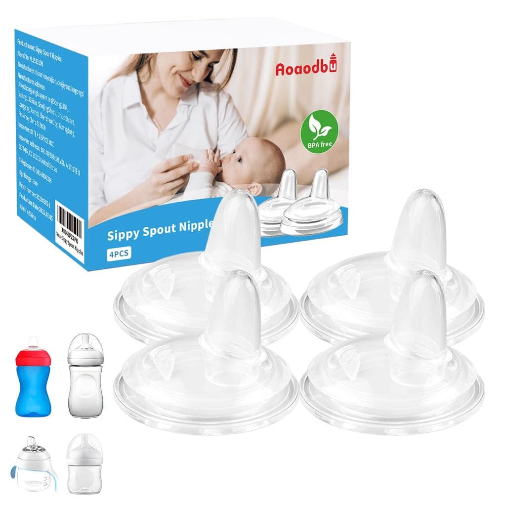 Bicos de Transição para Mamadeiras Philips Avent Natural, My Grippy Spout Sippy e Natural Trainer Sippy, Bico de Reposiç