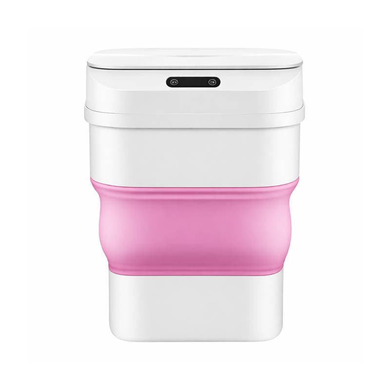 Lixeira Automática Rosa Inteligente c/ Sensor de Aproximação