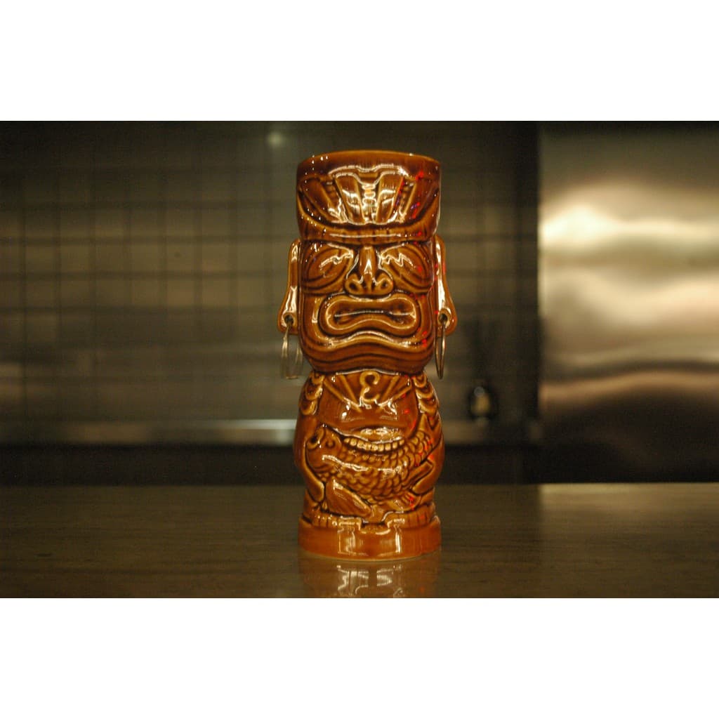 Bar reunindo brincos estilo tiki vidro havaí vidro Cocktail vidro tiki vidro verão tiki caneca vidro