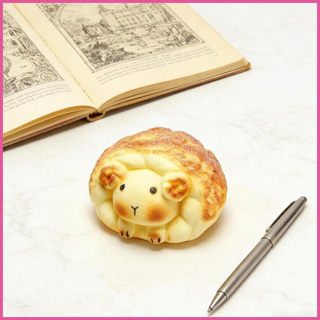 Espremer Brinquedo Comida Bonito Cordeiro Puff Lento Subindo Alívio Do Estresse Fidget Beliscar Ventilação Artefato Para