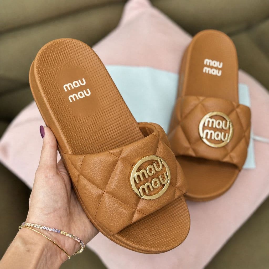 chinelo feminino em Eva  Macio Leve confortável Casual Dia a Dia