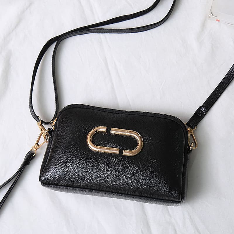 2026 novo estilo bolsa mensageiro para celular feminina All-Match Mini bolsa pequena bolsa de ombro de meia-idade moeda