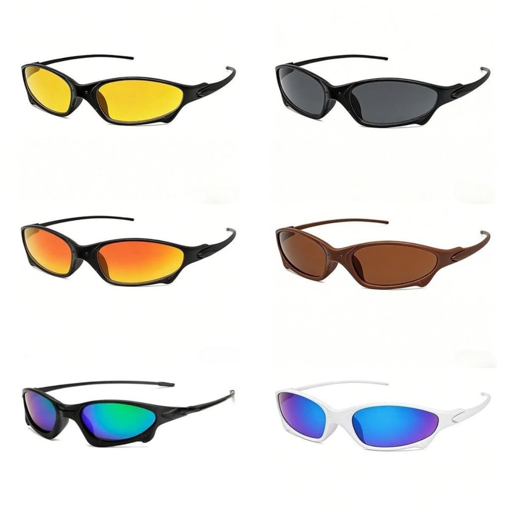 Óculos De Sol Polarizados Vintage Para Homens Proteção UV400 Ciclismo Esportes Ao Ar Livre Moda Tons Presente