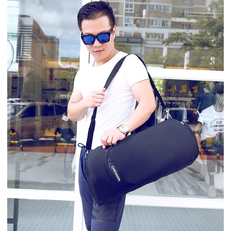 Bolsa de grande capacidade l Viagem Academia Bolsa esportiva Homens Mulheres Bolsa de treinamento Bolsa de bagagem Cilin