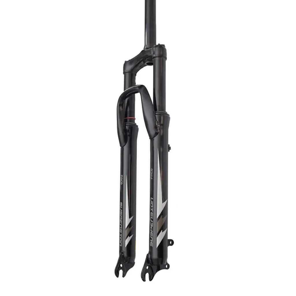 Suspensão 29 aço ahead set 28.6mm preta com canelas de 38mm e travel de 80mm paco