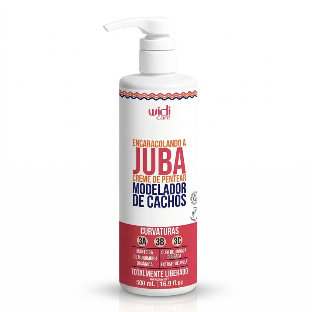 Creme De Pentear Encaracolando A Juba Widi Care Modelador De Cachos 500m