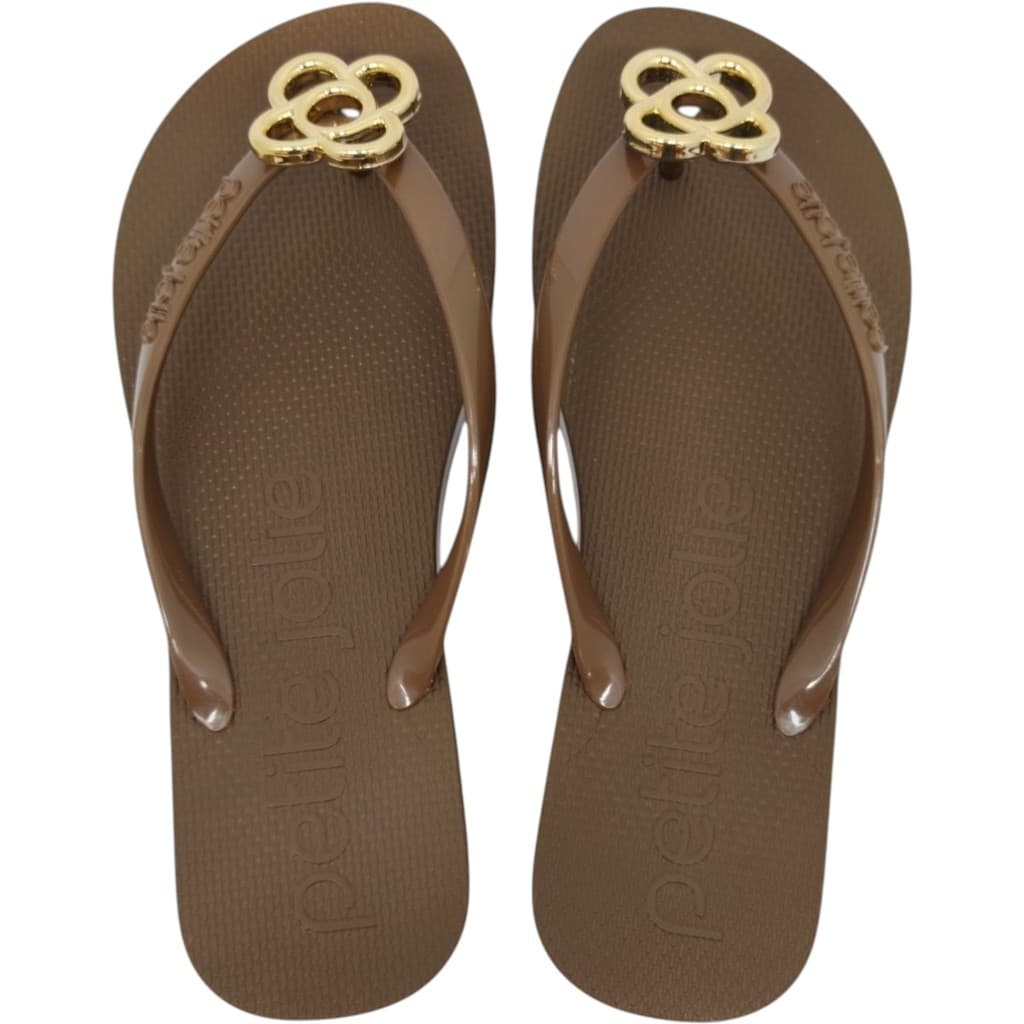 Chinelo Dedo Feminino Casual Dia a Dia Fresh Sweet Borracha Petite Jolie Pj6979