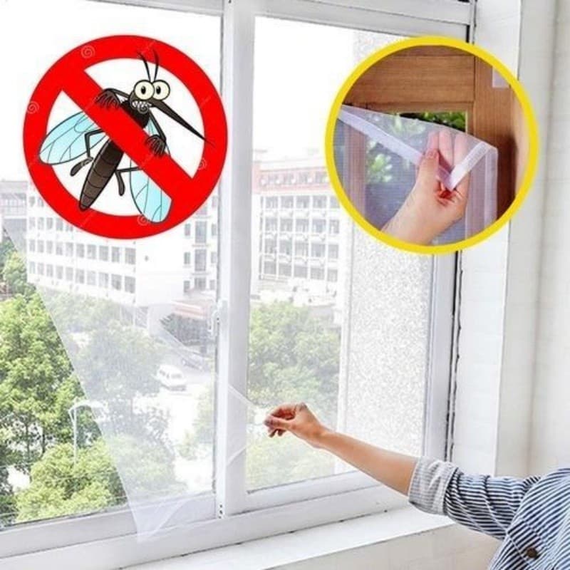 Tela Mosquiteira De Janela Proteção Contra Dengue E Insetos Mesa