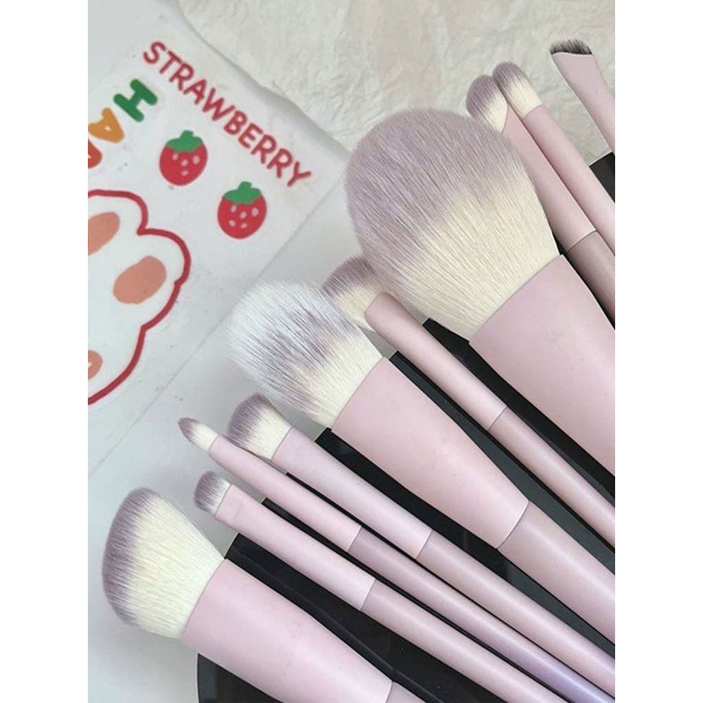 10 Cangzhou conjunto de pincéis de maquiagem conjunto completo genuíno cerdas macias Blush escova sombra contorno escova