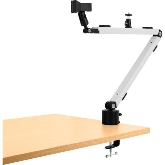 Suporte Microfone Streamplify Mount Arm Branco 75cm