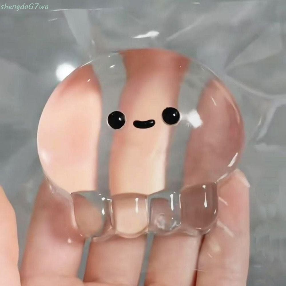 Brinquedo De Pinça De Bola De Água SHENGDA , Espremendo Cristal TPR Transparente De Acne , Bolha Sólida