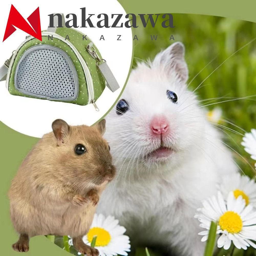 Bolsa de Transporte para Hamster NAKAZAWA, com Alça, Confortável e Portátil, Adequada para Pequenos Animais K2D9