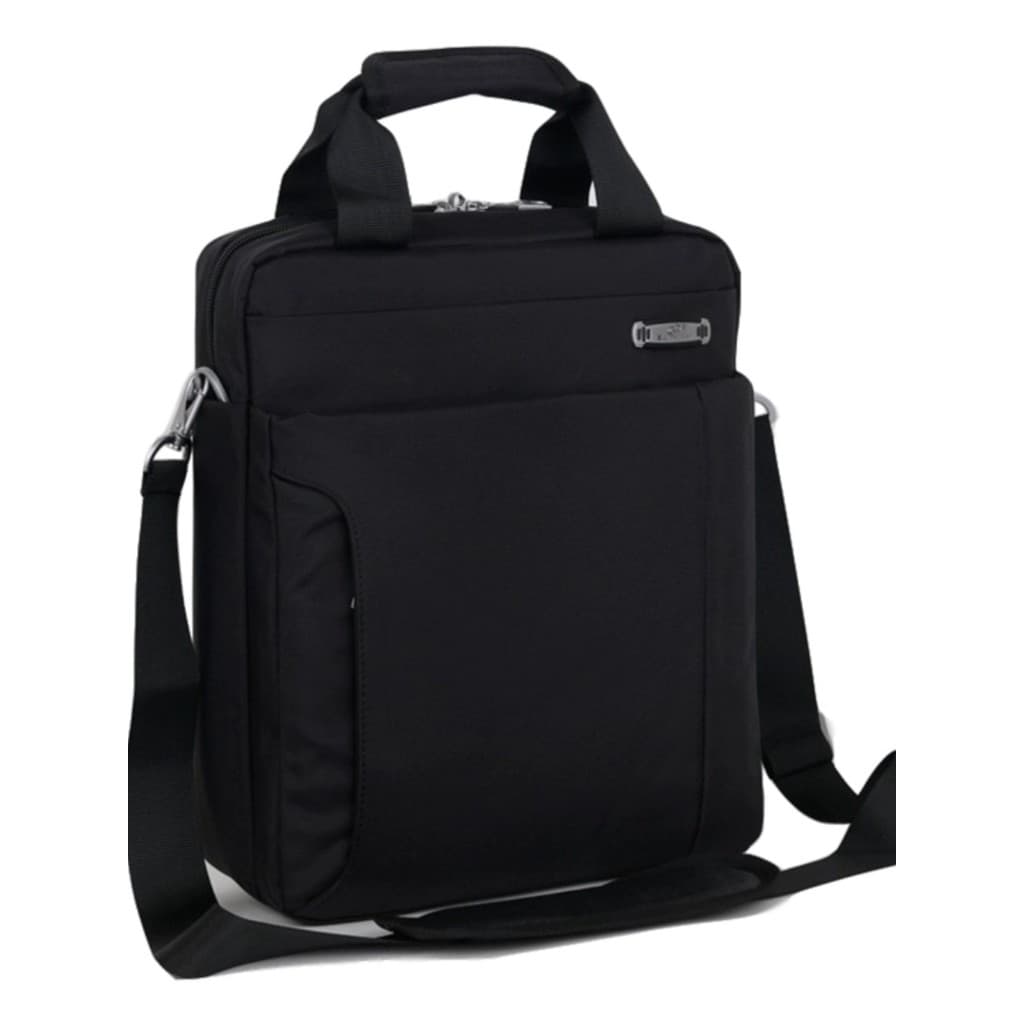 Maleta masculina estilo Vertical 47cm bolsa para Laptop bolsa de ombro grande capacidade bolsa Crossbody à prova d'água